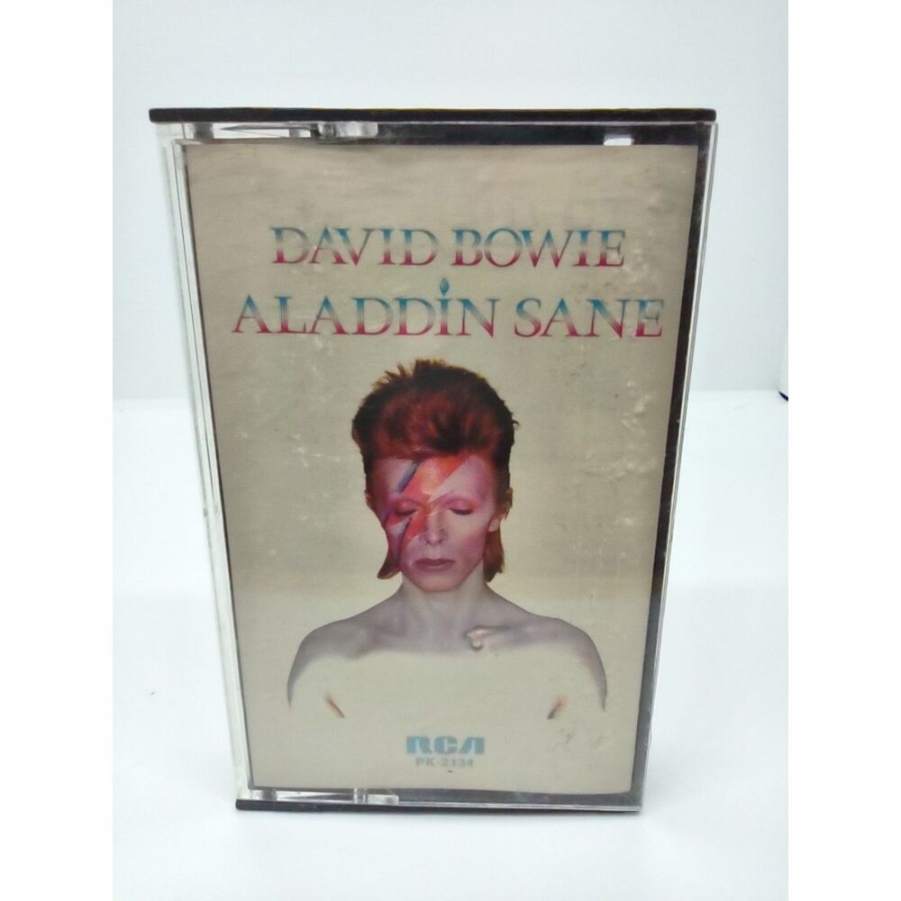David Bowie Aladdin Sane Cassette Tape 1973 RCA - Ultra Rare Vintage